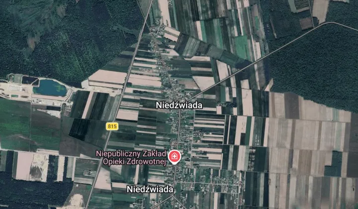 Działka rolna Niedźwiada