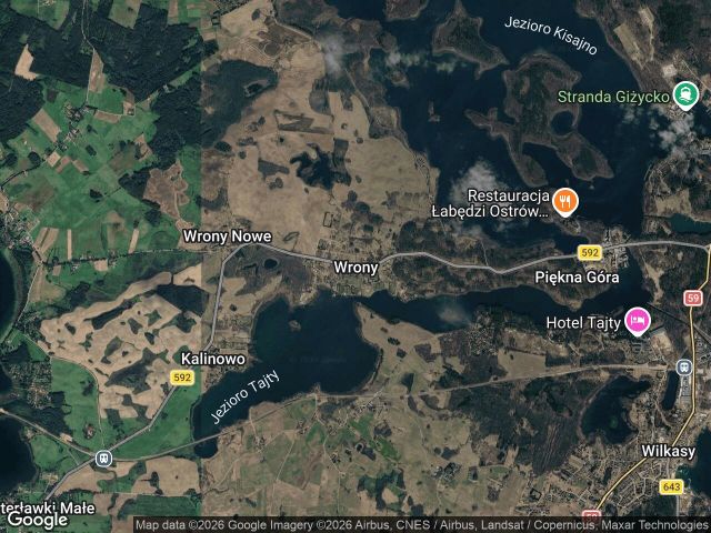 Działka budowlana Wrony. Zdjęcie 1