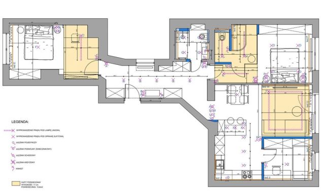 Mieszkanie 4-pokojowe Wrocław Śródmieście, ul. Norberta Barlickiego. Zdjęcie 21