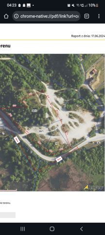 Działka budowlana Bóbrka. Zdjęcie 1