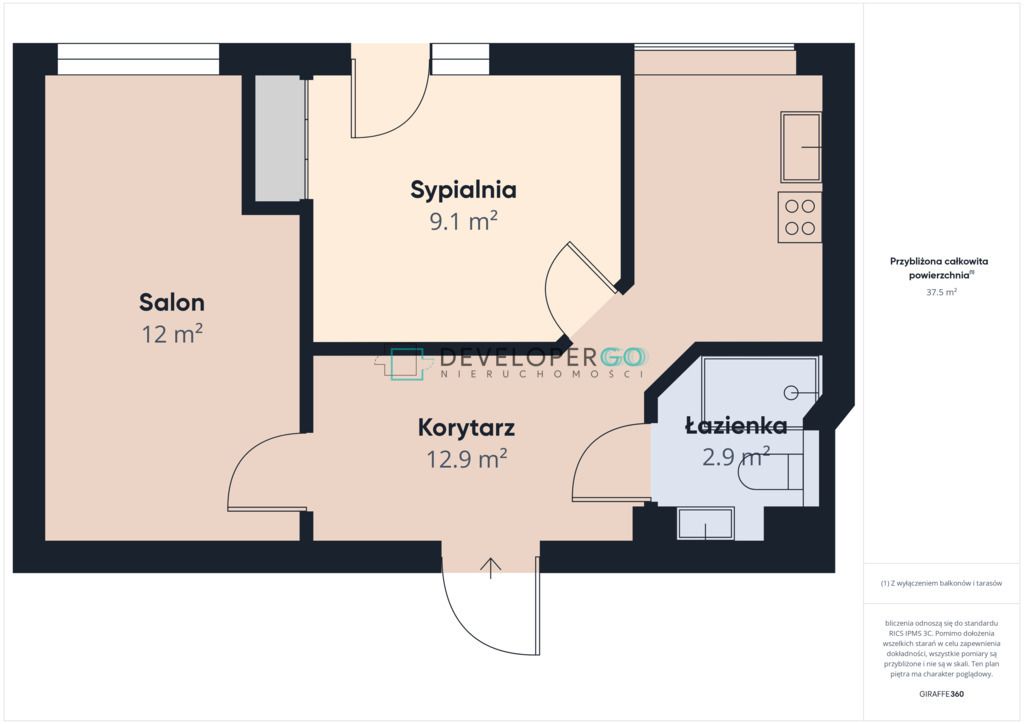 Mieszkanie 2-pokojowe Białystok Centrum, al. Józefa Piłsudskiego. Zdjęcie 14