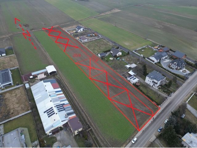 Działka budowlana Wysocko Małe, ul. Pod Borkiem. Zdjęcie 1