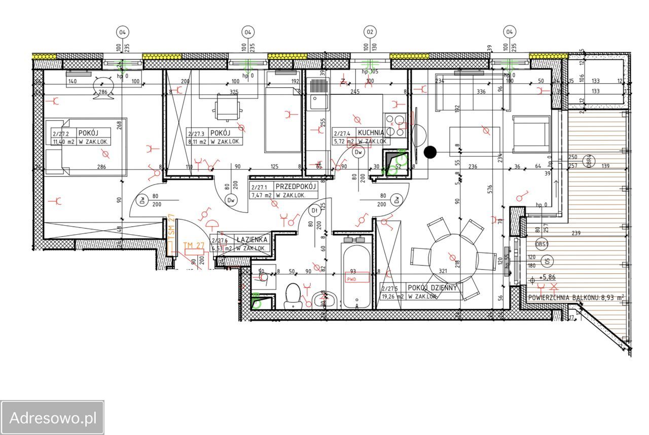 Mieszkanie 3-pokojowe Lublin Węglin, ul. Kwarcowa. Zdjęcie 3