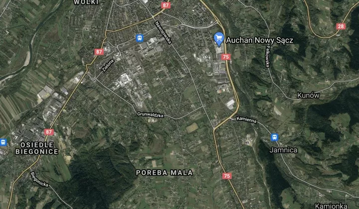 Działka budowlana Nowy Sącz, ul. Graniczna