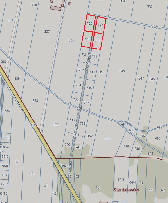 Działka budowlana Rządza