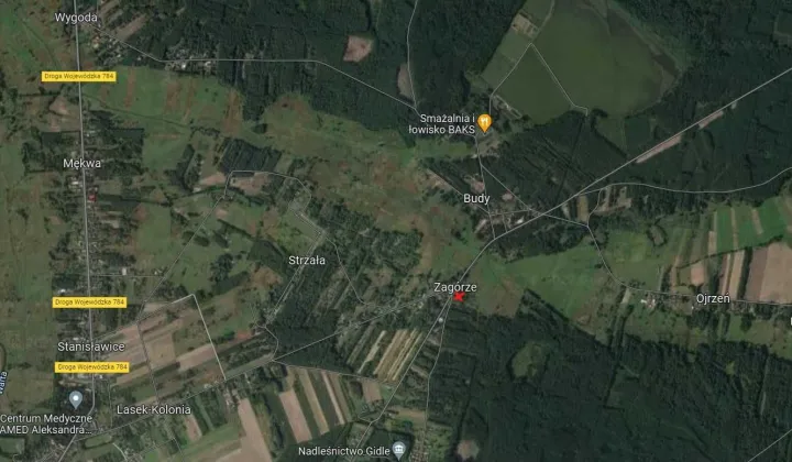 Działka budowlana Zagórze