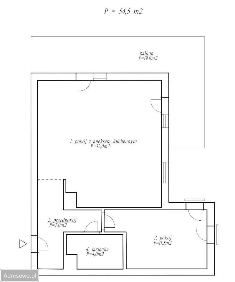 Mieszkanie 2-pokojowe Wrocław Maślice, ul. Maślicka. Zdjęcie 9