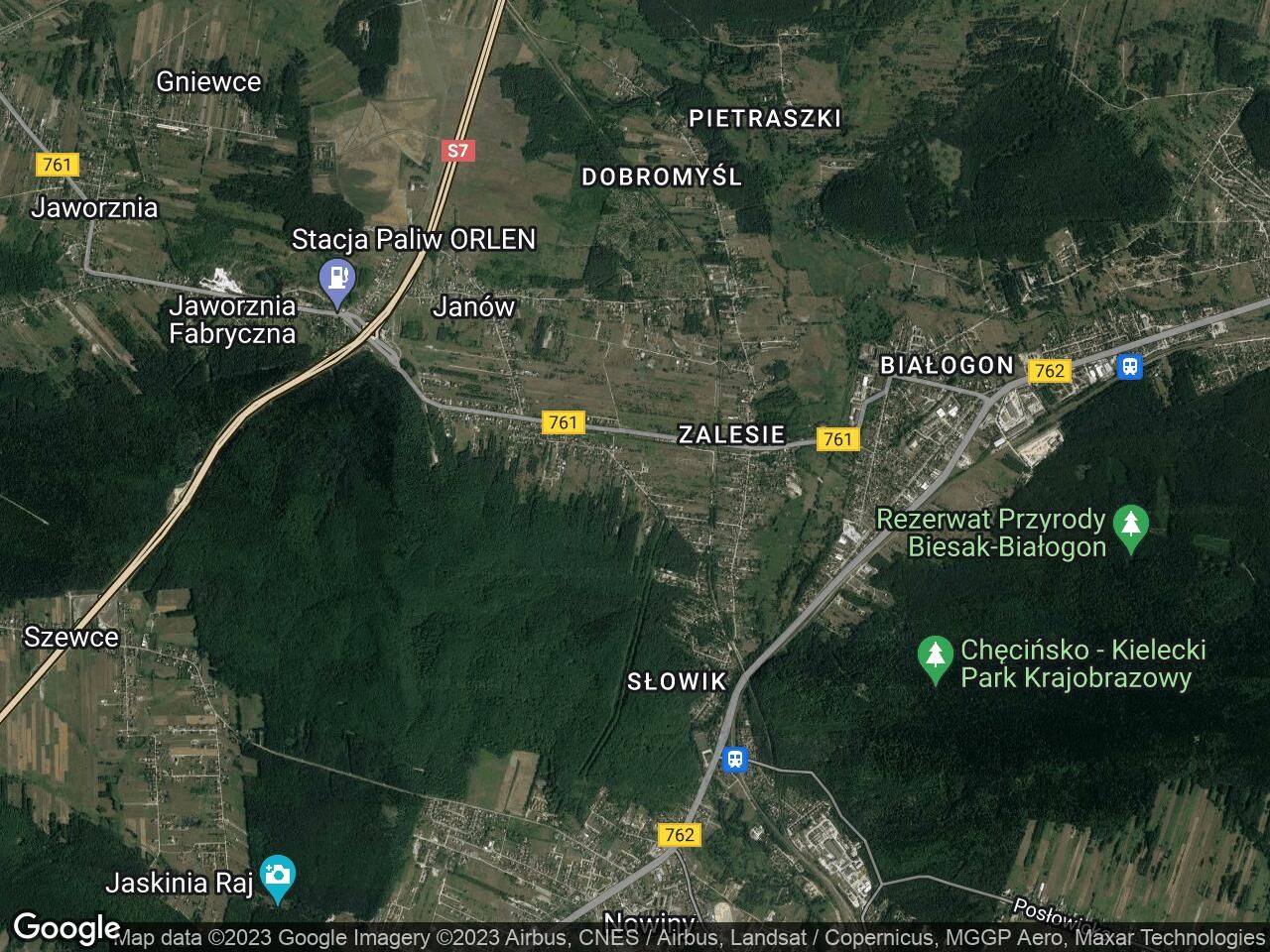 Działka rolna Kielce Zalesie, ul. Zgórska