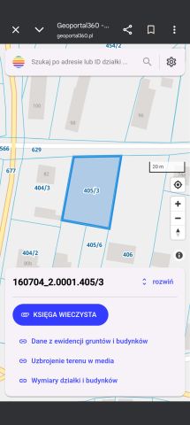 Działka budowlana Bielice. Zdjęcie 1