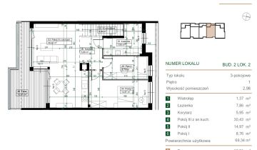 Mieszkanie 3-pokojowe Lesznowola