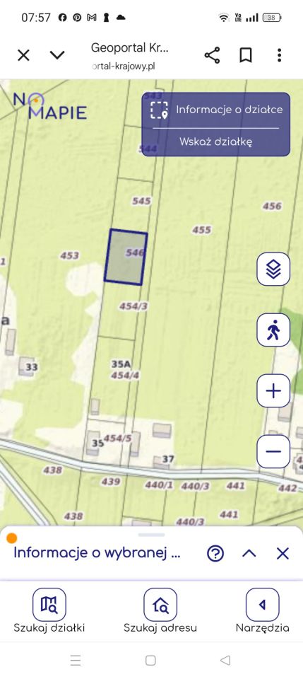 Działka rolno-budowlana Leśniakowizna, ul. Poligonowa. Zdjęcie 2