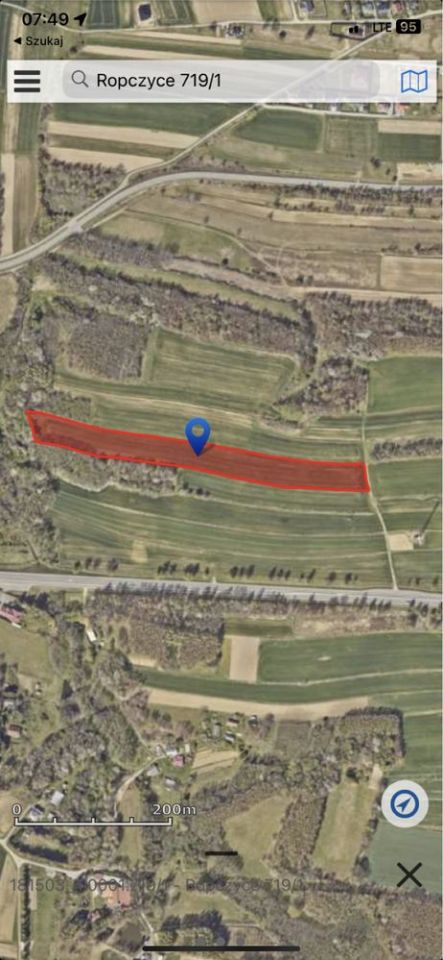 Działka inwestycyjna Ropczyce, ul. Grunwaldzka
