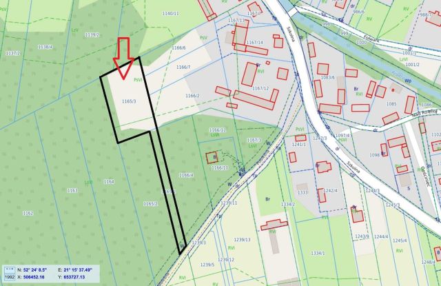 Działka budowlana Stary Kraszew. Zdjęcie 1