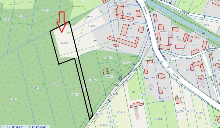 Działka budowlana Stary Kraszew