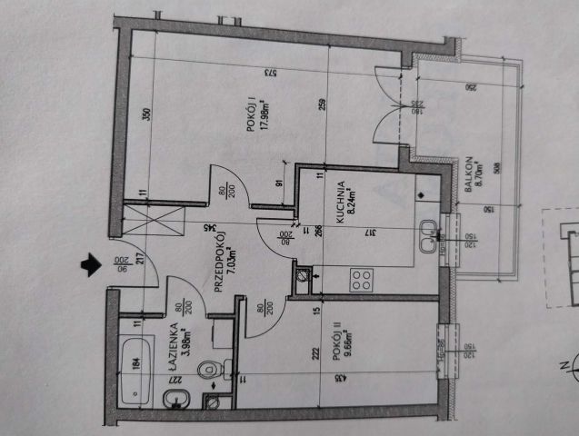 Mieszkanie 2-pokojowe Puławy Górna Niwa, ul. Spacerowa. Zdjęcie 1