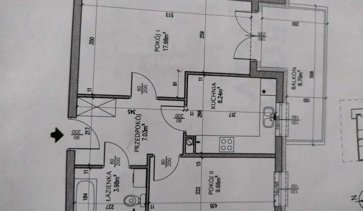 Mieszkanie 2-pokojowe Puławy Górna Niwa, ul. Spacerowa