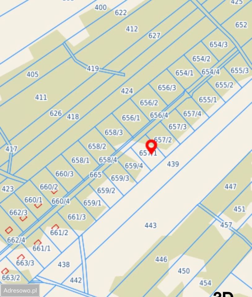 Działka budowlana Osęczyzna. Zdjęcie 3