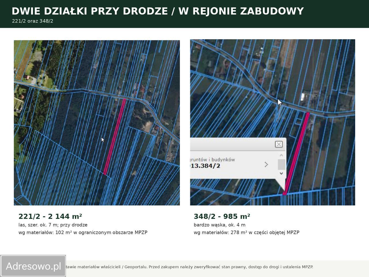 Działka rolno-budowlana Gamratka. Zdjęcie 9