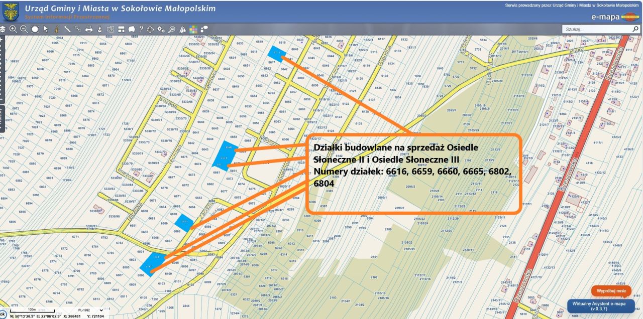 Działka budowlana Sokołów Małopolski, ul. Zaciszna. Zdjęcie 5