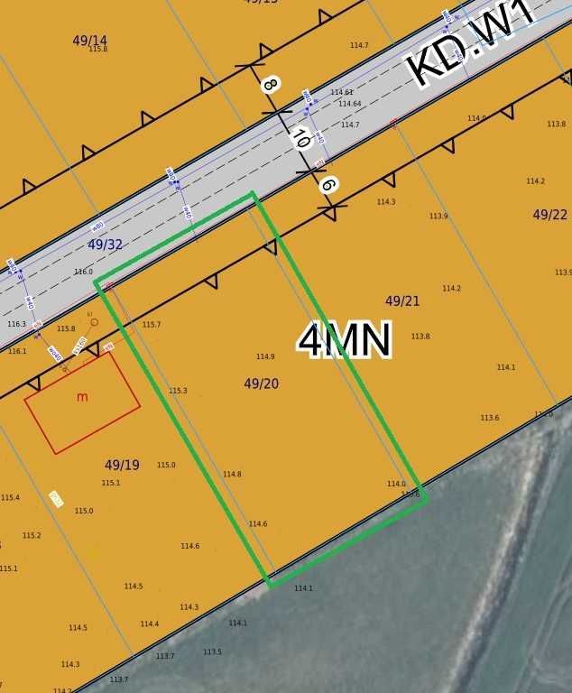 Działka budowlana Mościska. Zdjęcie 4