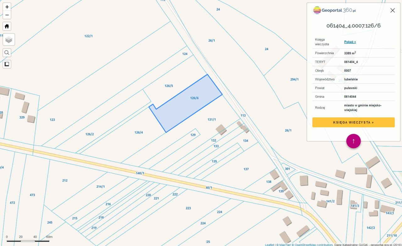 Działka budowlana Kazimierz Dolny Jeziorszczyzna, Jeziorszczyzna. Zdjęcie 6