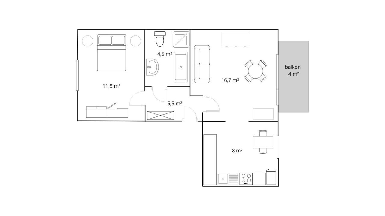 Mieszkanie 2-pokojowe Toruń Koniuchy, ul. Kozacka. Zdjęcie 16