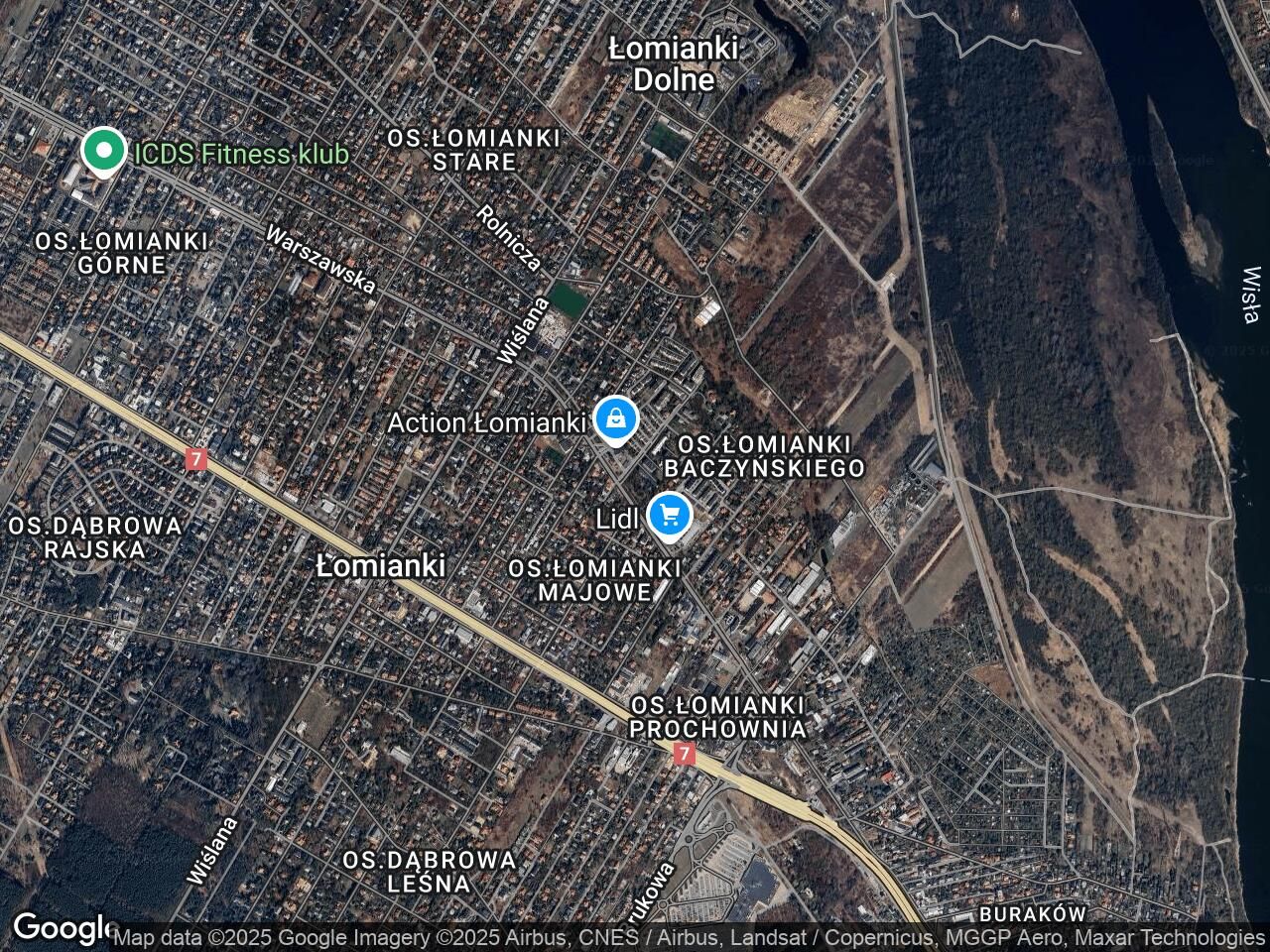 Działka inwestycyjna Łomianki, ul. Warszawska