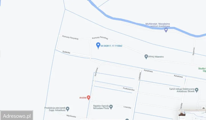 Działka inwestycyjna Lębork, ul. Sudecka