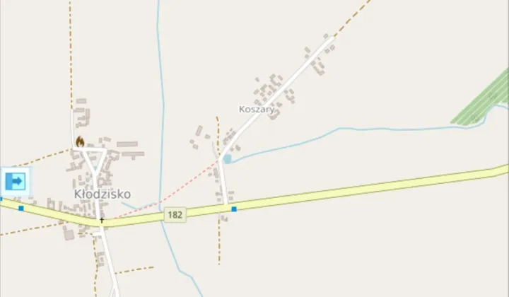 Działka rolna Kłodzisko