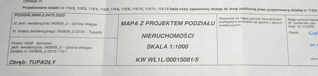 Działka budowlana Tupadły. Zdjęcie 7