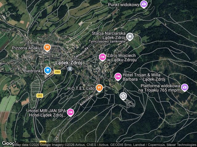kamienica, 6 pokoi Lądek-Zdrój, ul. Tadeusza Kościuszki. Zdjęcie 1