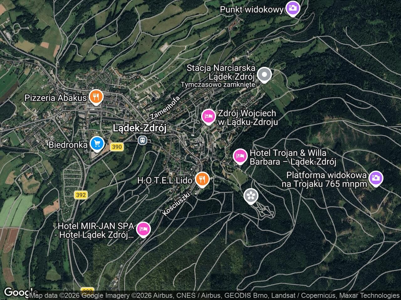 kamienica, 6 pokoi Lądek-Zdrój, ul. Tadeusza Kościuszki. Zdjęcie 1