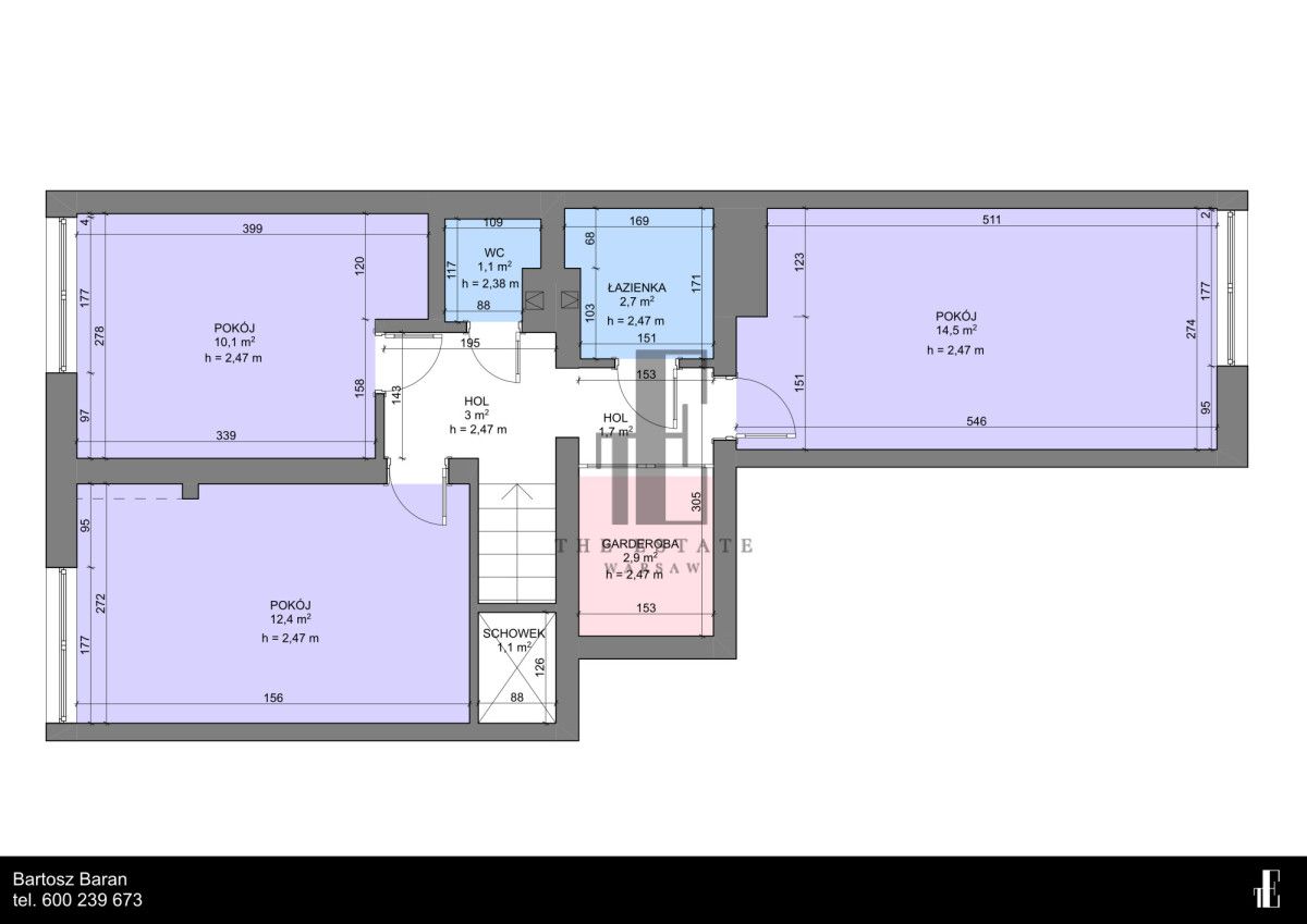 Mieszkanie 4-pokojowe Warszawa Bielany, ul. Gwiaździsta. Zdjęcie 15