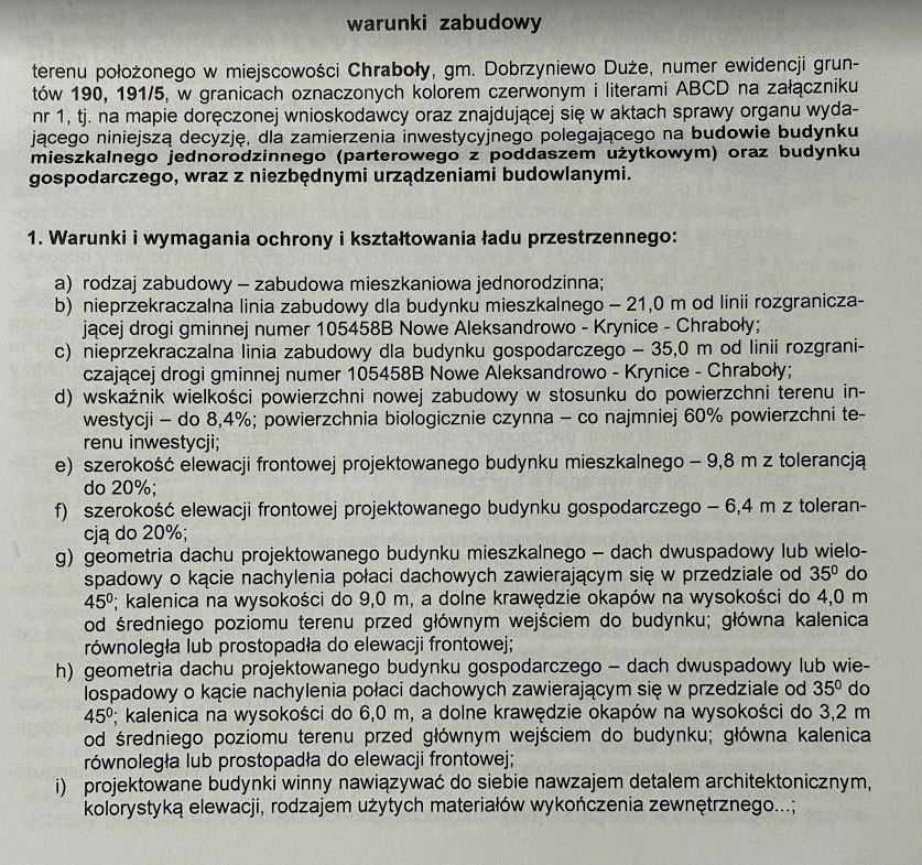 Działka budowlana Chraboły. Zdjęcie 3