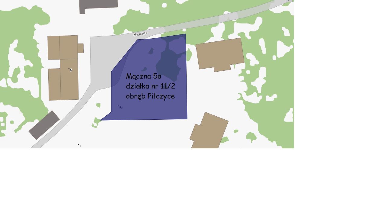 Działka inwestycyjna Wrocław Pilczyce, ul. Mączna