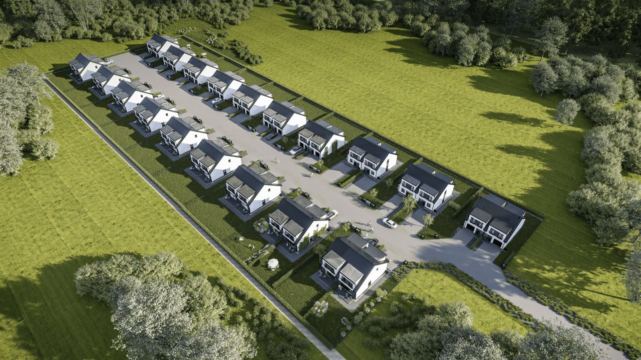 bliźniak, 4 pokoje Jeszkowice, ul. Główna. Zdjęcie 6