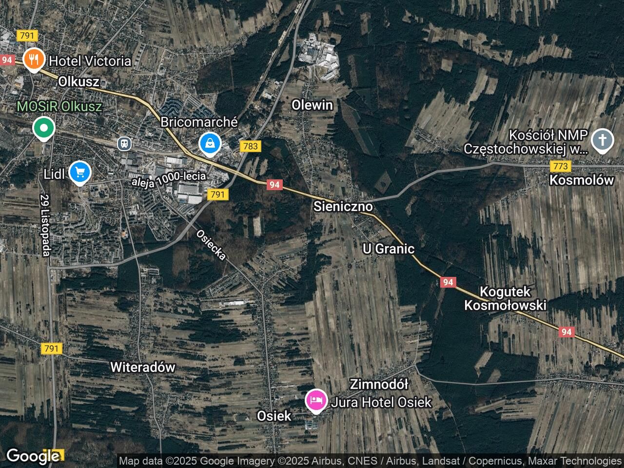 Działka budowlana Sieniczno, ul. Świerkowa