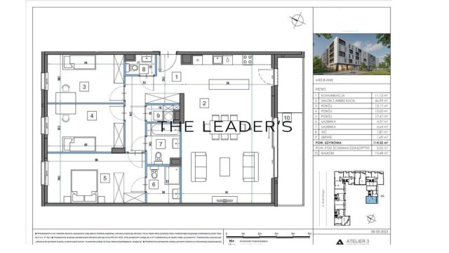 Mieszkanie 4-pokojowe Warszawa Wilanów, ul. Adama Branickiego. Zdjęcie 13