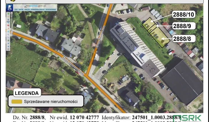 Działka Sosnowiec, ul. Karola Szymanowskiego