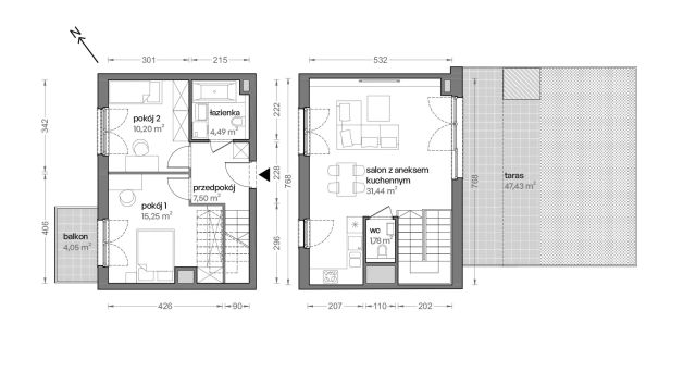 Mieszkanie 3-pokojowe Katowice Brynów, ul. Ceglana. Zdjęcie 7