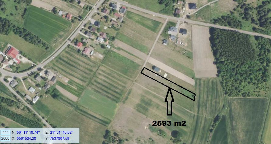 Działka rolno-budowlana Tuszyma. Zdjęcie 5