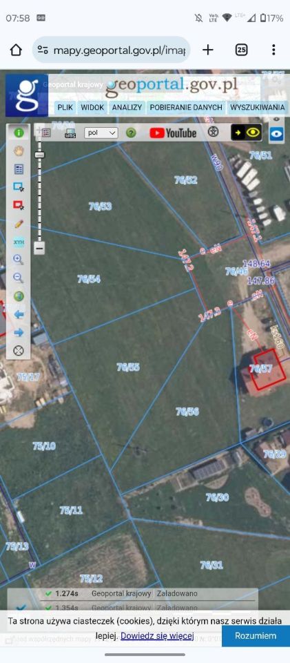 Działka budowlana Piecki, ul. Malinowa. Zdjęcie 3