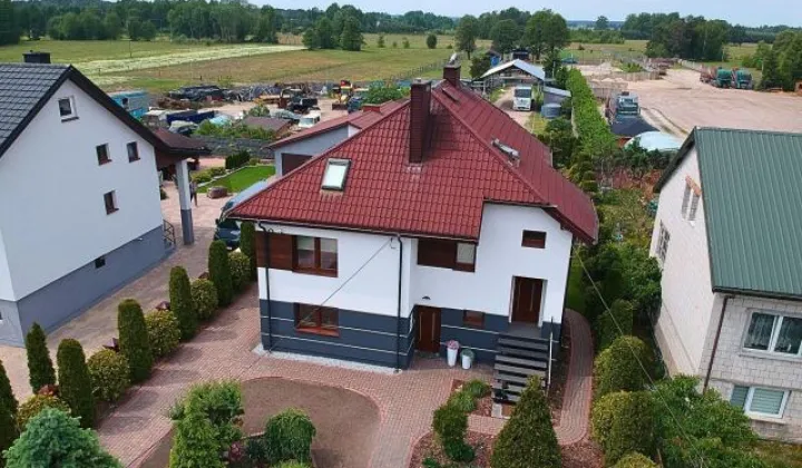 dom wolnostojący, 6 pokoi Łęg Starościński