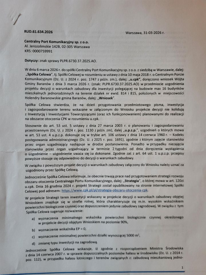 Działka rolno-budowlana Holendry Baranowskie. Zdjęcie 8