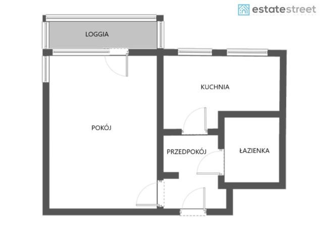 Mieszkanie 1-pokojowe Kraków, ul. Piastowska. Zdjęcie 17