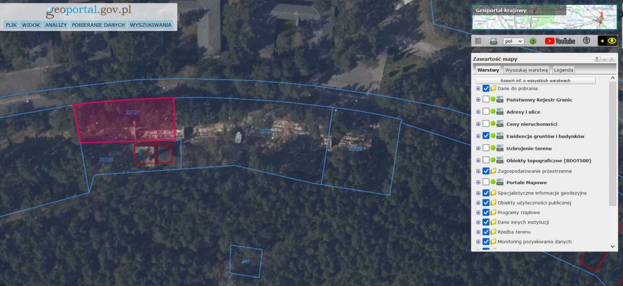 Działka budowlana Lędowo. Zdjęcie 2