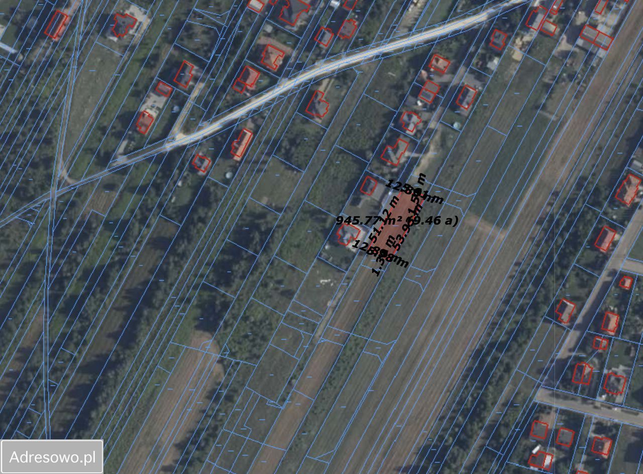 Działka budowlana Siedlce, ul. Adolfa Ganiewskiego. Zdjęcie 3