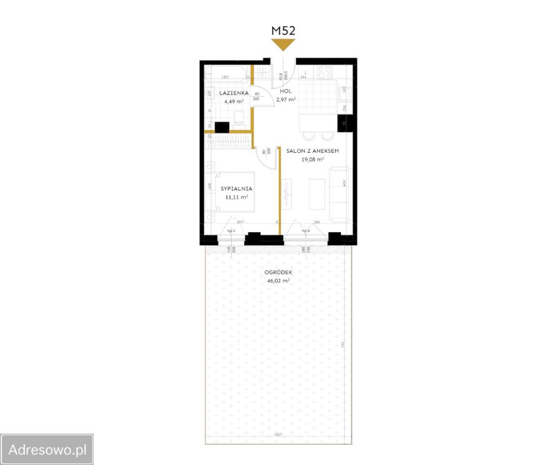 Mieszkanie 2-pokojowe Łódź Polesie, ul. Marcina Kasprzaka. Zdjęcie 6