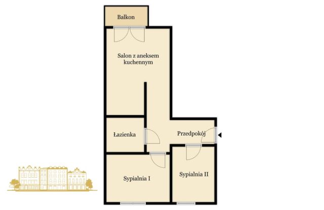 Mieszkanie 3-pokojowe Kraków Wzgórza Krzesławickie, os. Na Stoku. Zdjęcie 8