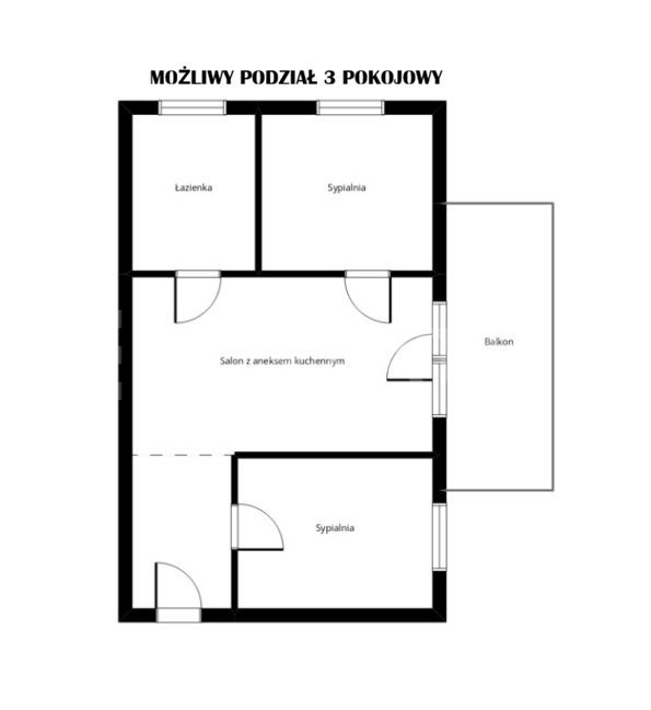 Mieszkanie 2-pokojowe Rzeszów, ul. Teofila Aleksandra Lenartowicza. Zdjęcie 7